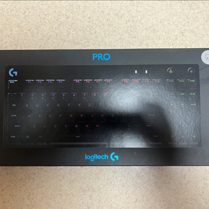 로지텍 PRO TKL GX BLUE기계식유선 텐키리스