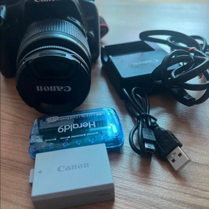 캐논 카메라 EOS 450D 18-55 렌즈 세트