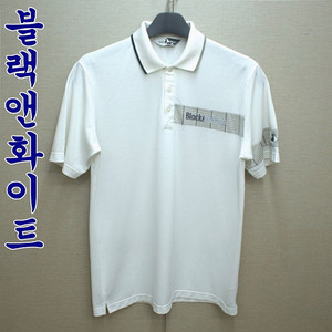 0236-블랙앤화이트(100)반팔카라티셔츠/구제시장
