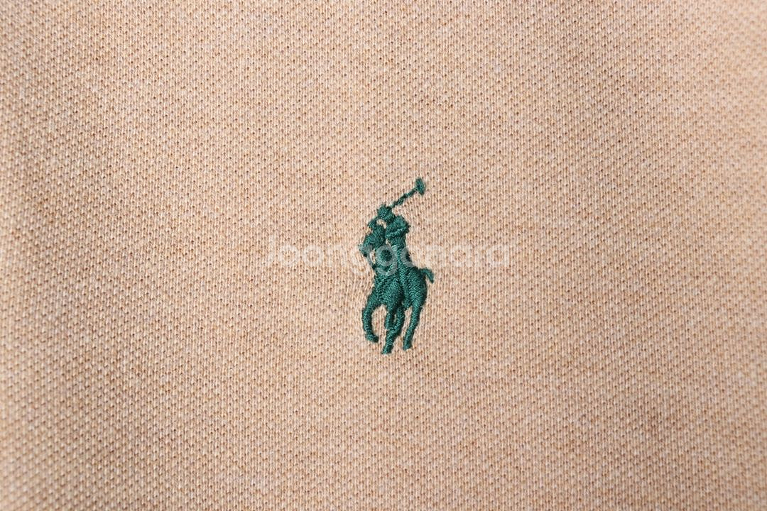 (M-2XL) 폴로 랄프로렌 카라 긴팔티셔츠 베이지--4