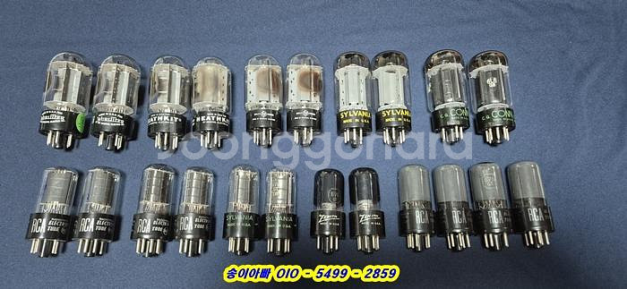 진공관 6L6 6v6 12ax7 12au7 6sn7--1