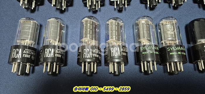 진공관 6L6 6v6 12ax7 12au7 6sn7--7