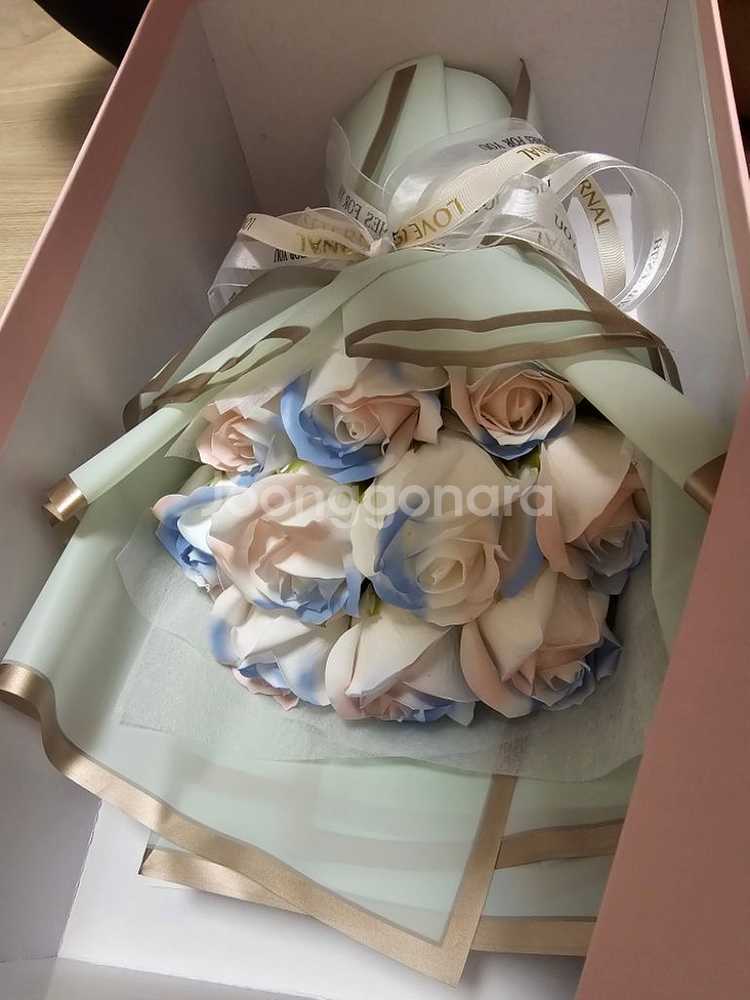 매혹적인 빨간 장미꽃다발 택포--6