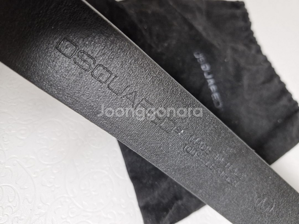 디스퀘어드2 이태리 가죽벨트 정품--1