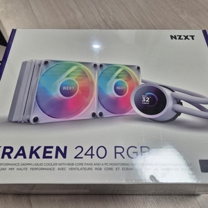 kraken 240 rgb 화이트 미개봉 크라켄