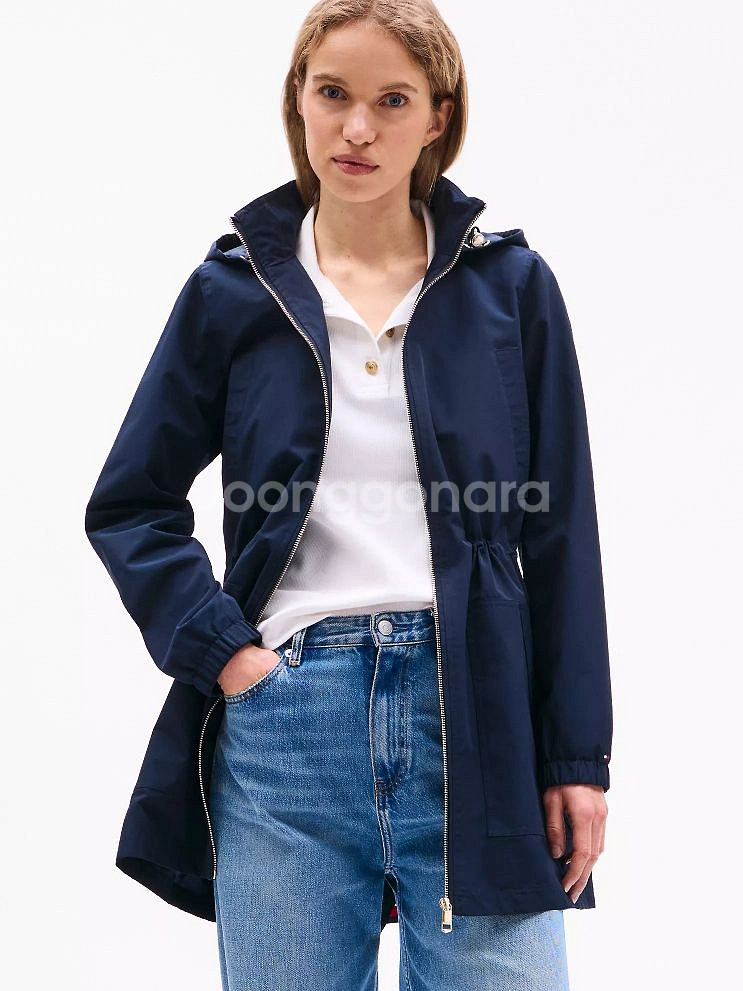 (새상품)타미힐피거 라이트웨이트 후드자켓--0