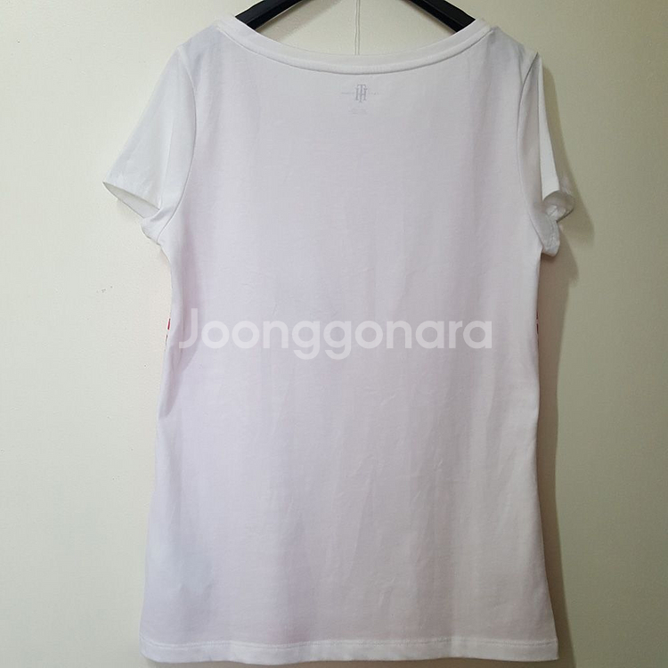 타미힐피거 스트라이프 닻 반팔티--2