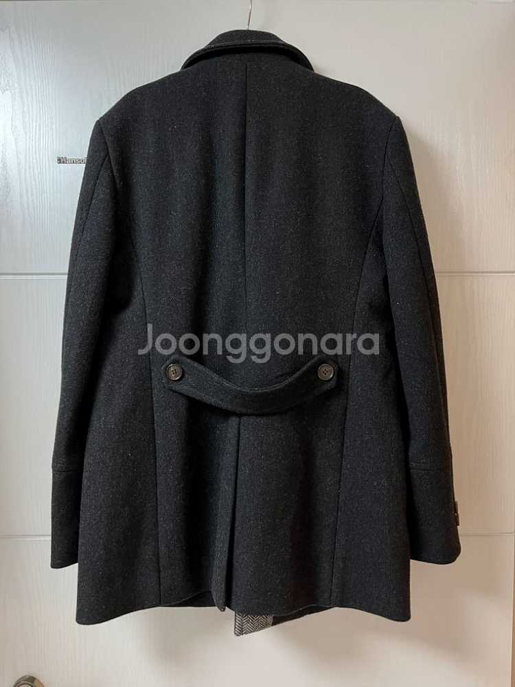 (95) 바쏘옴므 남성 울90 자켓 코트 한번 착용--2