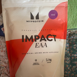 마이프로틴 임팩트 eaa 포도맛 500g 미개봉