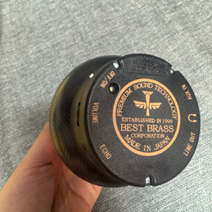베스트 브라스 E-brass 3 트롬본 뮤트 트럼본