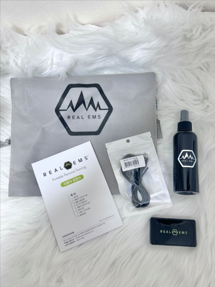 리얼 ems 복부비만 + 허리 새상품급 홈트레이닝 이미지