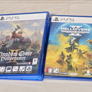 ps5 킹덤컴2, 헬다이버즈2 팔아요