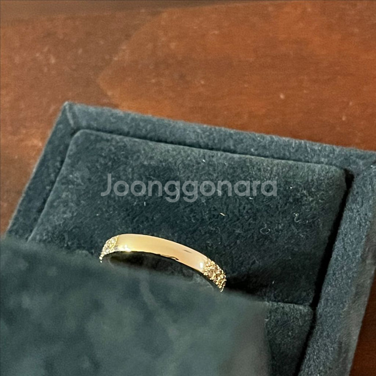 새상품) 14k 꼬냑다이아 반지--3