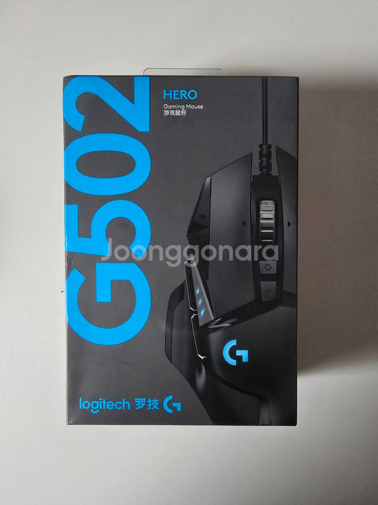 로지텍 마우스 g502hero 새상품 배송비X--0