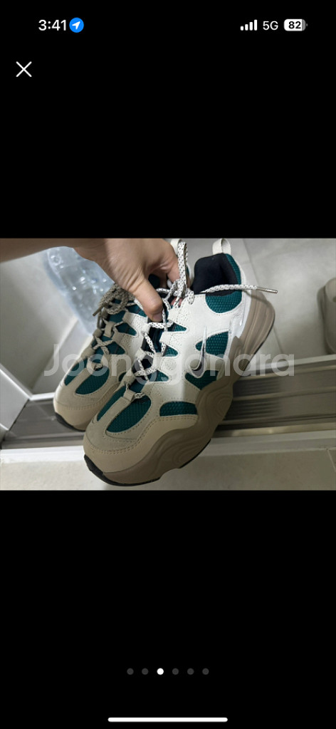 나이키 테크 헤라 라이트 오레우드 틸그린 245--0
