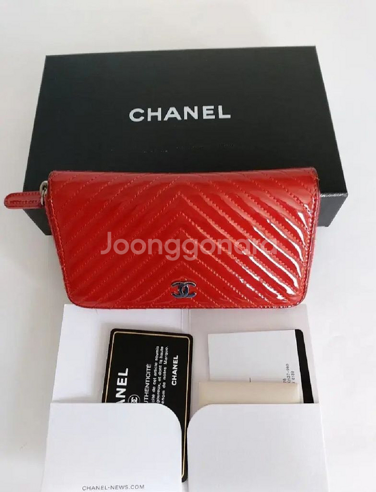 샤넬정품 페이던트 지갑 가방--0