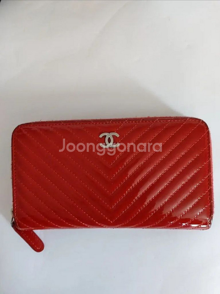 샤넬정품 페이던트 지갑 가방--1