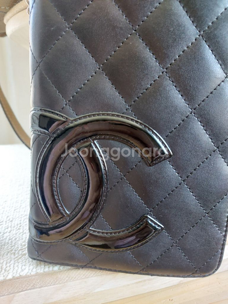 샤넬 정품 깜봉 지퍼라운드 장지갑 가방--4