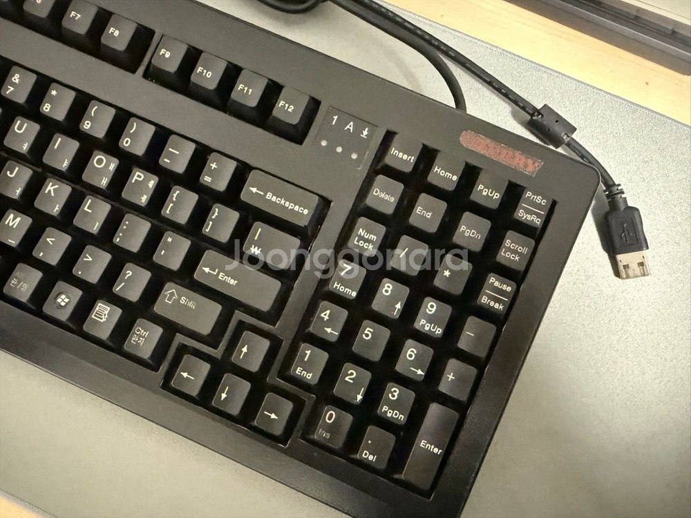 체리 컴팩트 g80-1867 블랙 한글 갈축--1