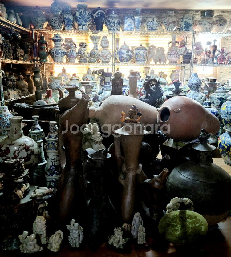 중국 도자기 일괄 불상 소장품 골동품--0