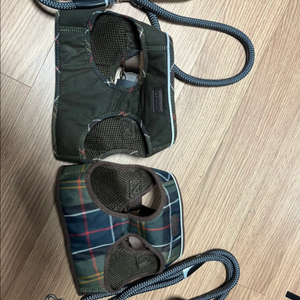 바버 강아지 하네스 셋트