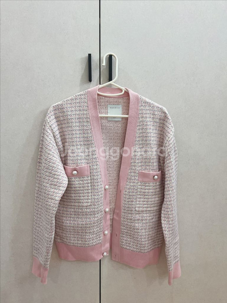 산드로 트위드 가디건--0