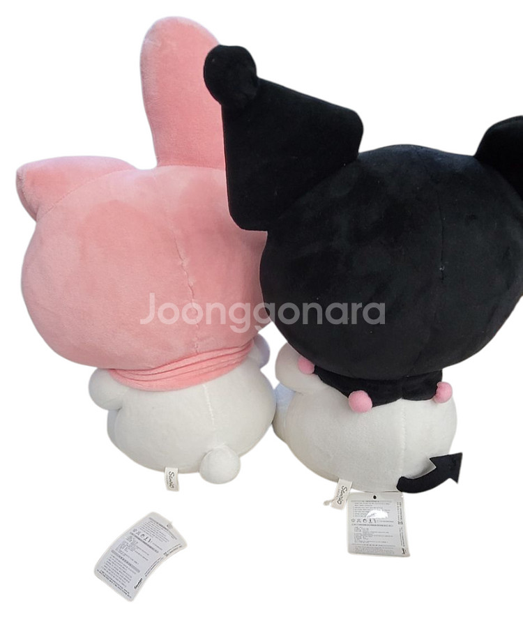 산리오 캐릭터즈 하트 봉제인형 25cm 마이멜로디--3