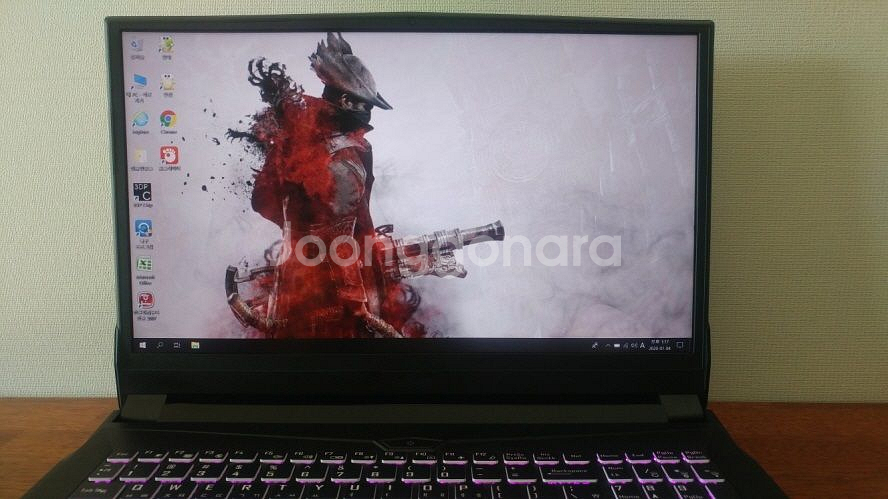 데스크탑급 고성능 RTX3070 게이밍 노트북/램32G--4