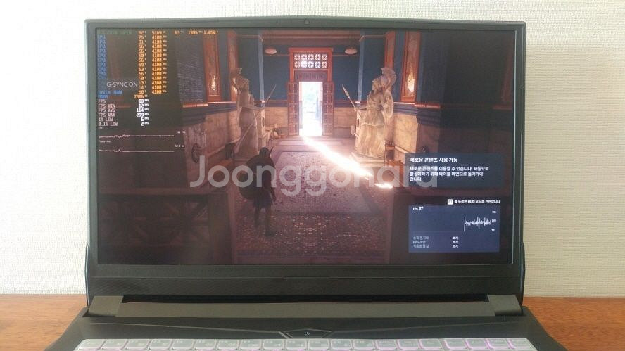 데스크탑급 고성능 RTX3070 게이밍 노트북/램32G--5