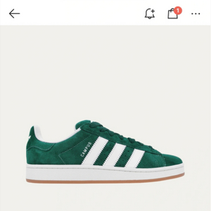 아디다스 캠퍼스 00s 다크그린(새상품