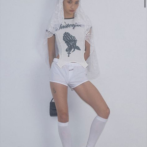 스컬프터 sculpter corset line tee