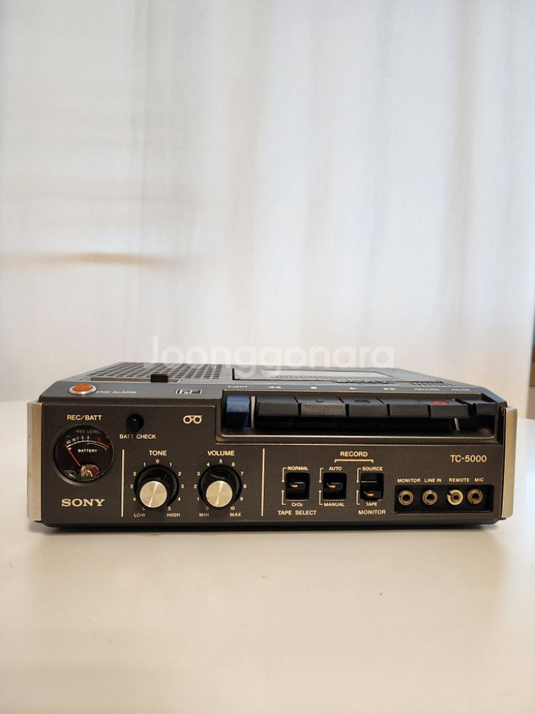 소니 빈티지 3헤드 카세트플레이어 TC-5000--7