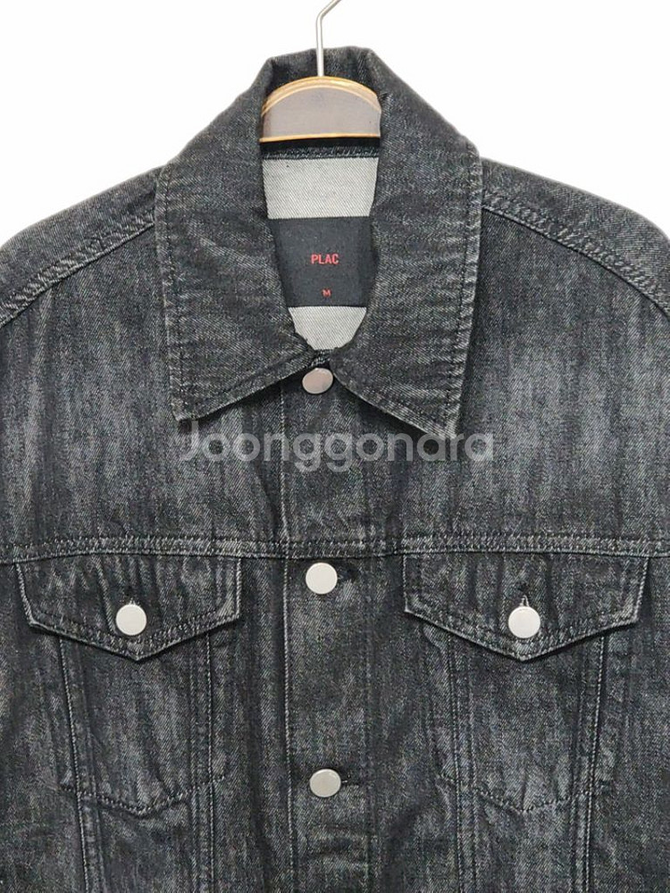 (XL) 플랙 청자켓 블랙진 칼릭데님 자켓 빈티지--1