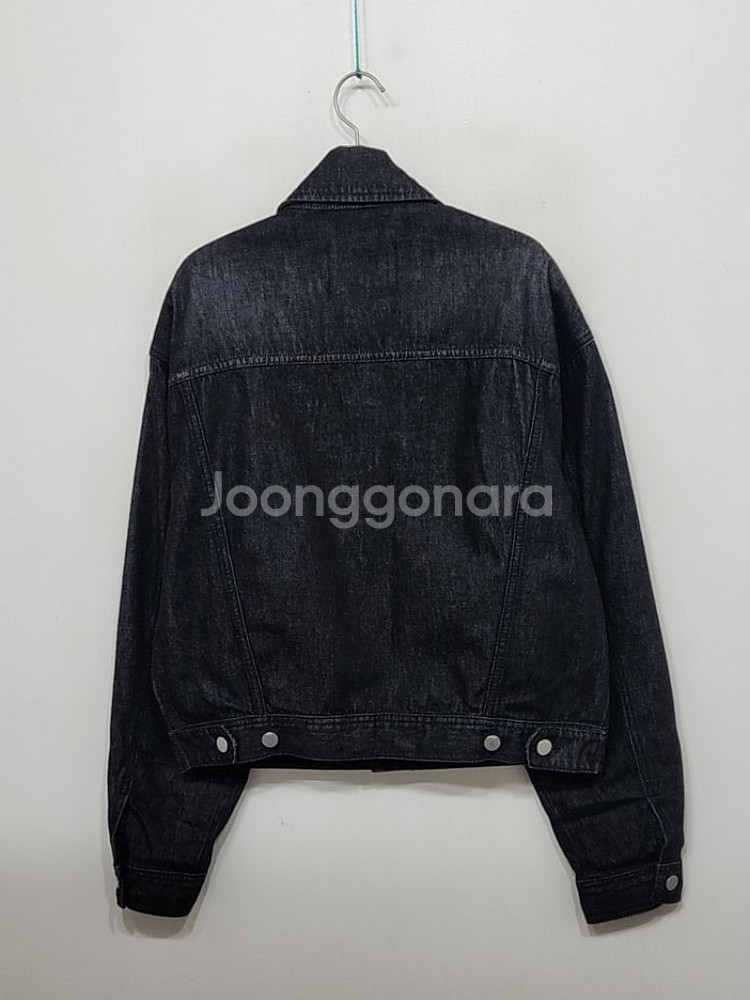(XL) 플랙 청자켓 블랙진 칼릭데님 자켓 빈티지--2