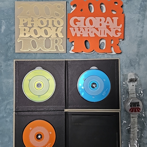 빅뱅 2008년 DVD와 10주년콘서트 팔찌 등 6종