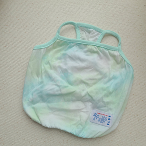 강아지옷 여름크롭티 크롭탑 나시티셔츠 민트 XL 2XL