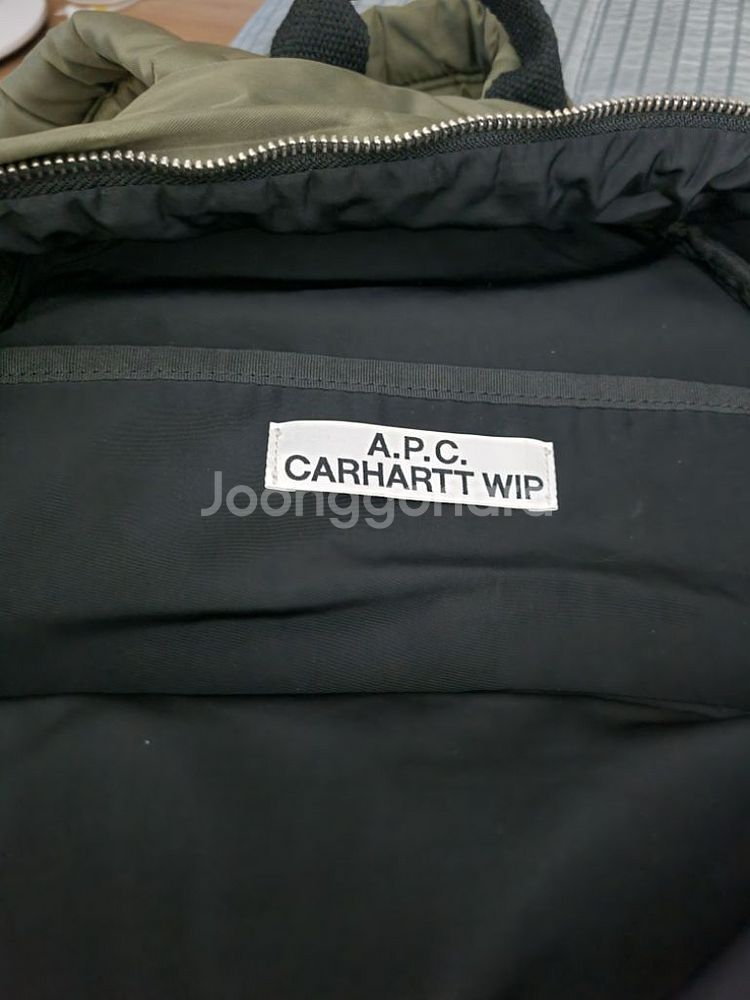 아페쎄 칼하트 백팩 배낭 apc carhartt--3