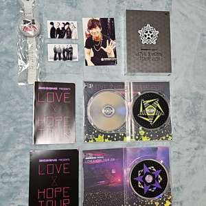 빅뱅 2011년 콘서트 DVD와 10주년콘서트 팔찌