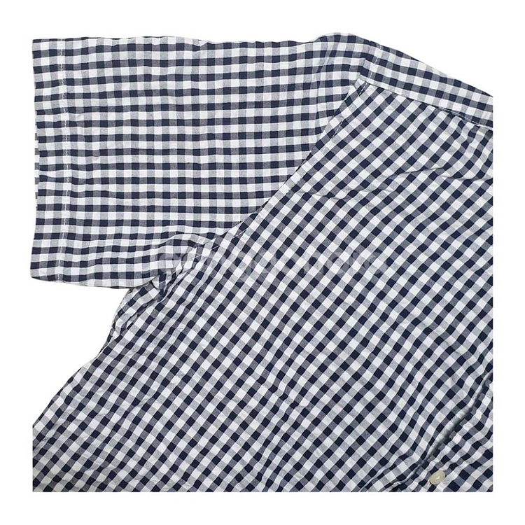 갭 GAP 체크 반팔 셔츠 남방 스탠다드핏 L 미착용--5