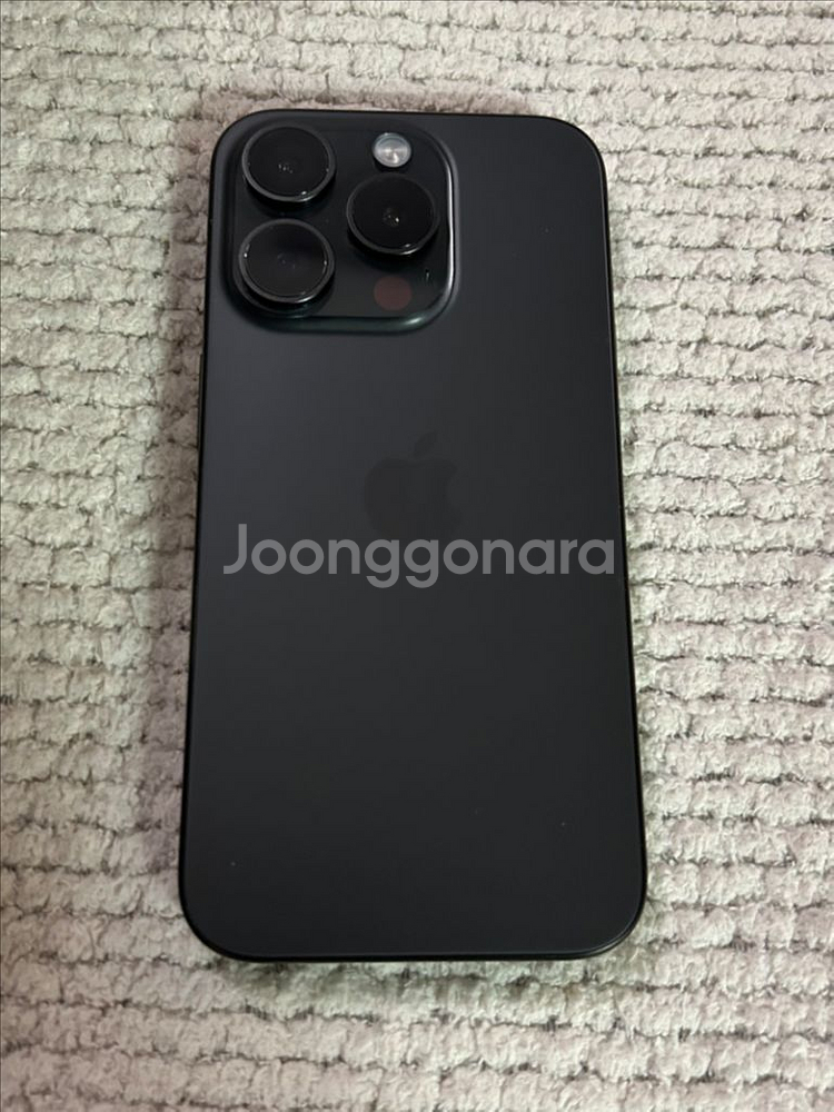 아이폰15프로 256GB 블랙티타늄 sss급 풀박스--1