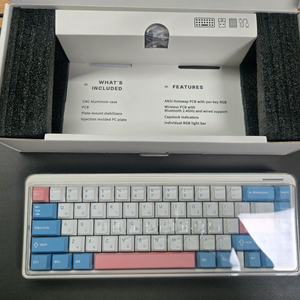 geo65 키보드 펀키스 정발 (타건영상)