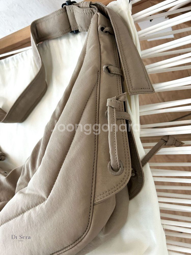 25SS 르메르 게임백 스몰 베이지 BG293 LF13--4