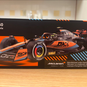 1:24 멕라렌 F1 피규어 (정품, 미개봉 신품)