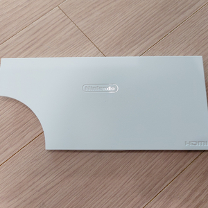 닌텐도 OLED 화이트 독 뒤판