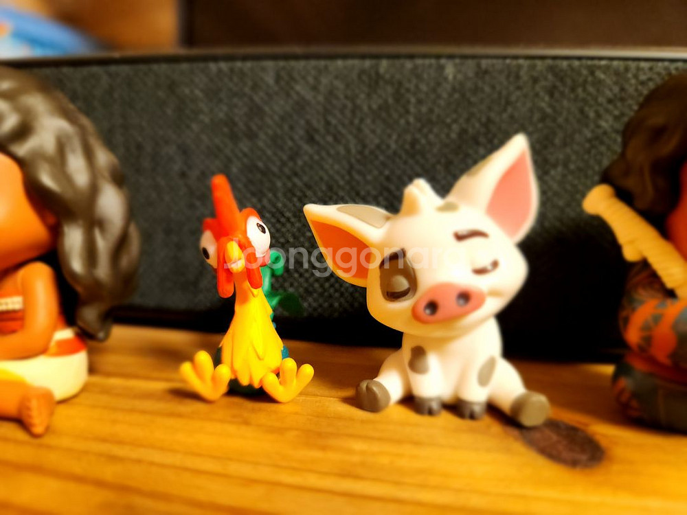 모아나 굿즈 4종 가챠상품--3