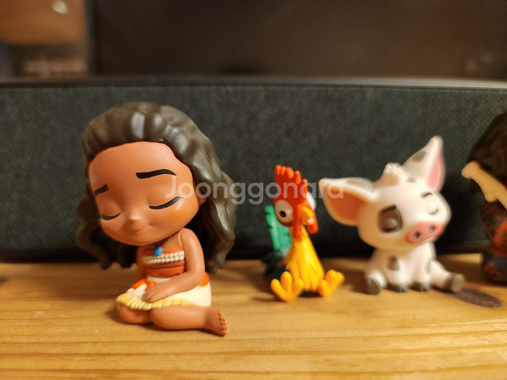 모아나 굿즈 4종 가챠상품--1