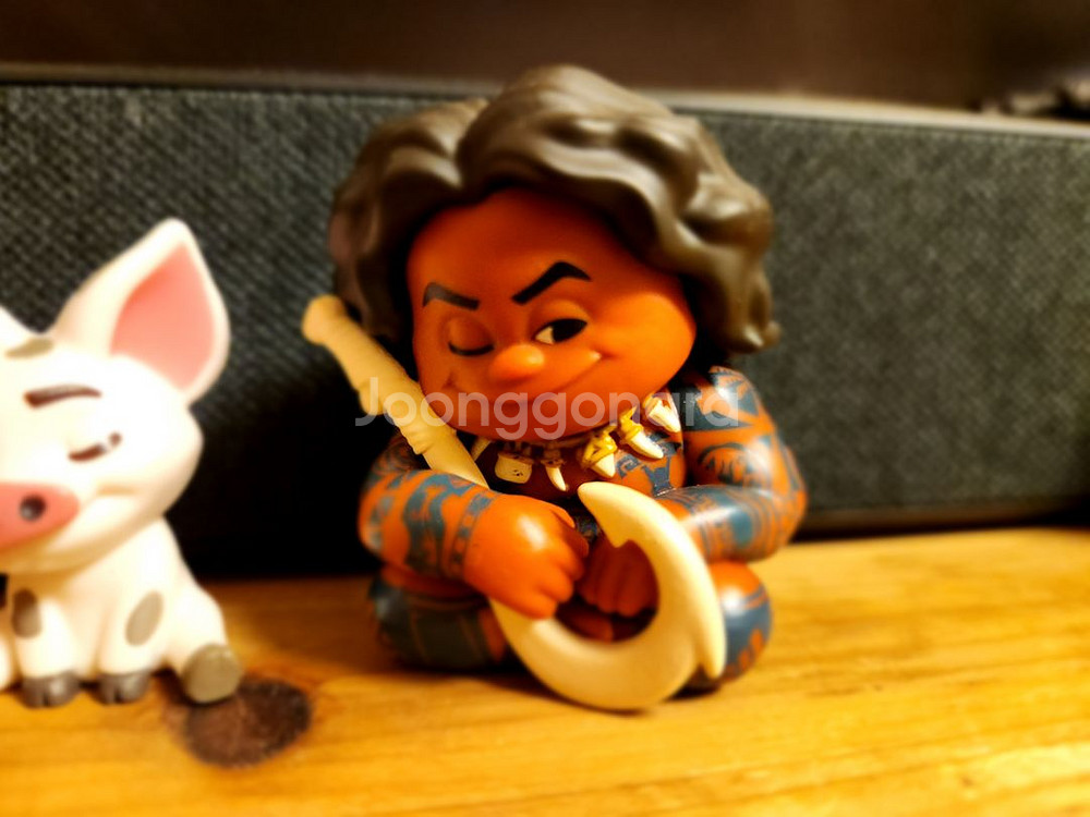 모아나 굿즈 4종 가챠상품--2