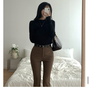 블림핏 부츠컷 슬랙스 s사이즈