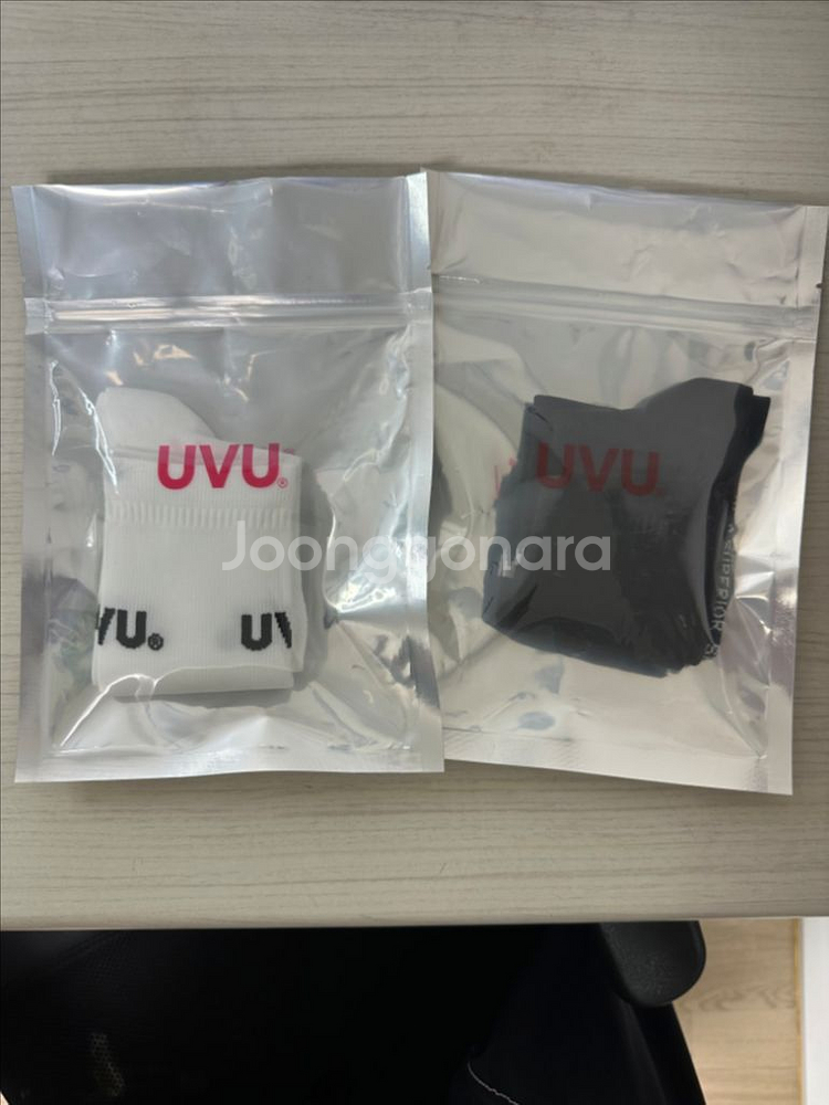 uvu 양말 검,흰 l-xl 10.5--0
