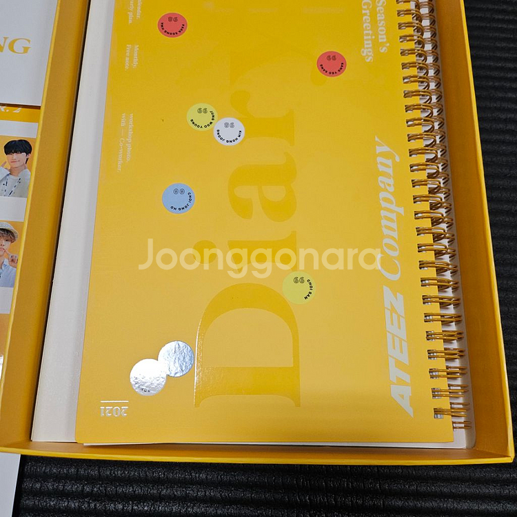 에이티즈 21년도 시즌그리팅 판매합니다--3